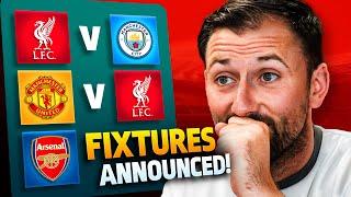 Liverpool's 2025/26 Premier League Fixtures REVEALED! LIVE FAN REACTION