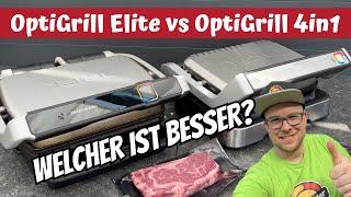 OptiGrill Elite vs. OptiGrill 4in1 - Welcher macht die besseren Steaks?