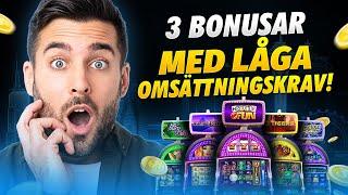 Casino Bonusar Med De Bästa Omsättningskraven 