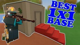 Unturned - Best 1x1 Base!!