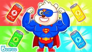 Bearee Superhero Adventure:  Strong Hands Are For Helping Others | Kids Cartoon | Bearee Kids Show