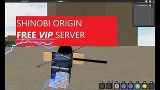 Shinobi origin FREE VIP SERVER [NEW]