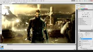 SpeedArt: Deus ex Human Revolution Wallpaper [The Mark]