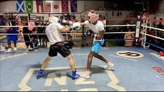 WAR SPARRING AT THE BOXING GYM!!!