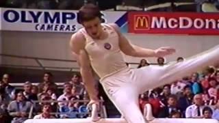 1987 World Gymnastics Champs M&W Bilozerchev Dobre Korolev Silivas