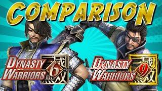 COMPARISON | Dynasty Warriors 6 vs. Dynasty Warriors 9