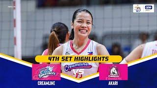 CREAMLINE vs. AKARI | SET 4 HIGHLIGHTS | 2025 PVL ON TOUR | June 23, 2025