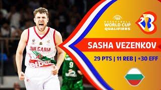 Super-Sasha!  Vezenkov dominates LTU | 29 PTS | 11 REB | +30EFF | #FIBAWC 2023 Qualifiers