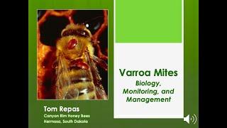 Varroa Mites: Biology, Monitoring, and Management