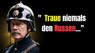 Otto von Bismarck Die besten Zitate und Aussprüche Über Russland, das Volk, die Politik