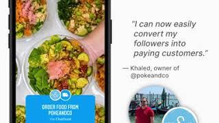 How to activate the Order Food Button on Instagram? Instagram Ordering by ChatFood