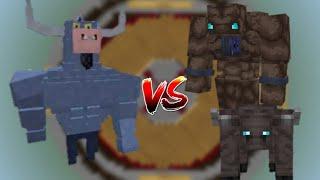 Iron Will vs Lardock The Chastener and Taurocton | Minecraft Mob Battle