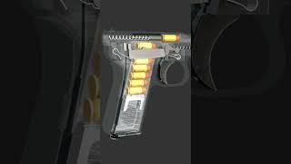 Mauser 1914 pistol mechanism