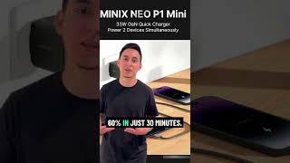  MINIX NEO P1 33W GaN Charger Review – Tiny but POWERFUL!  #FastCharging
