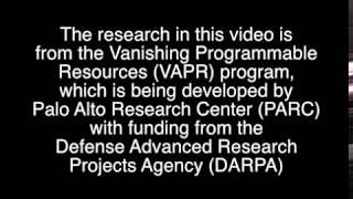 Disappearing Electronics Demo - Vanishing Program Resources