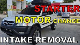 STARTER MOTOR CHANGE 2001-2004 HONDA CR-V