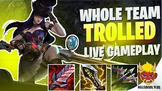 My Whole Team Trolled This Game - Wild Rift HellsDevil Plus Gameplay