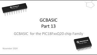 PT13: PIC18FxxQ20 chip Family - Using the PIC18FxxQ20 with SPI and a GLCD