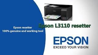 How to reset Epson L3110 Printer | Epson red light blinking solution