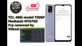 TCL 406i model T506F frp remove 2024 by / PC & VGtool 4.1