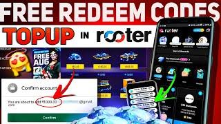 Rooter App Free Redeem Code Trick 2025 | Rooter app se Redeem Code kaise le? How to use Rooter app