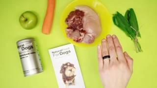 Натуральная еда для собак, рецепты для собак от NaturalFoodForDogs™