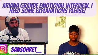 [ARIANA GRANDE REACTION] Ariana Grande's Emotional Beats 1 Interview