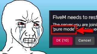 How To Fix Pure Mode - FiveM Need To Restart - GTA V Online FiveM