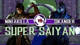 Mortal Kombat X: Ninjakilla 212 vs Sikander555 FT10 (SUPER SAIYAN)