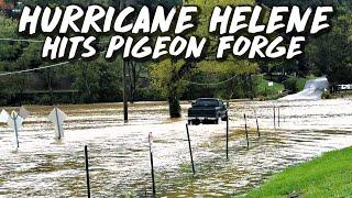 HURRICANE HELENE IMPACTS PIGEON FORGE |Areas Of Pigeon Forge Underwater|