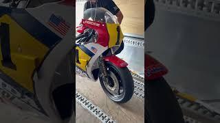 More footage of original NS500 bike maintenance in HRC Headquarters is coming soon️