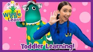 Wiggle and Learn!  Toddler Learning Video  Educational Kids Preschool Songs with The Wiggles