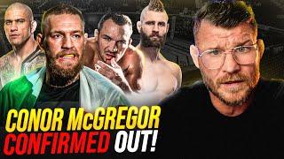 BISPING reacts: Conor McGregor CONFIRMED OUT vs Chandler at UFC 303! | Pereira vs Prochazka 2 IN