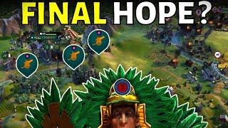 Civ 6 | FINALLY, We Have Hope!! Go Artillery!!! (#6 Sid Meier Aztec Civilization VI)