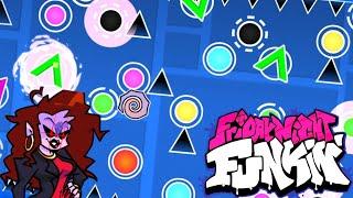 Friday Night Funkin' but it's a Geometry Dash layout...