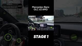 Разгон Mercedes-Benz GLC 63 AMG  на Stage 1