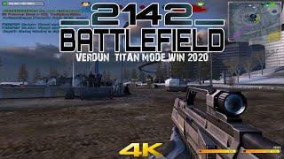 Battlefield 2142 Multiplayer 2020 Verdun Titan Mode Win 4K