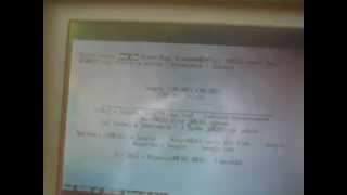 Browing internet using 286 Olivetti laptop