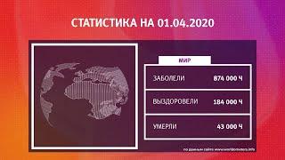 UTV. Коронавирус в Башкирии, России и мире на 1 апреля 2020. Плюс опрос уфимцев