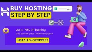 How to Buy Hosting from Hostinger With Free Domain | Install Wordpress in Hostinger