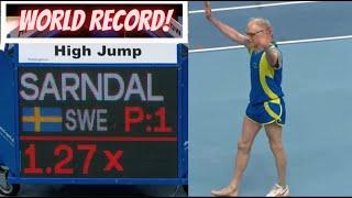 High Jump World Record || M85 High Jump Masters World Indoor Championships Toruń 2023