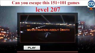 Can you escape this 151+101 games level 207 - INVESTIGATION ABOUT DEATH - Complete Game