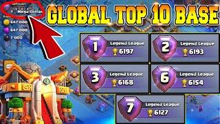 TOP 10 Best TH16 LEGEND BASE LINKS at +6000 Trophies in 2024 | Clash of Clans Base Layouts