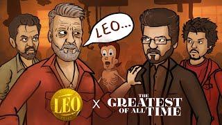 Leo x The GOAT » The GOAT Spoof » Leo spoof » Thalapathy Vijay, Lokesh Kanagaraj, Anirudh