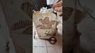 Junk Journals are fun to Make! You can do this! The Paper Outpost :)