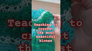 Crochet ️ ️ ️ Blouse   
