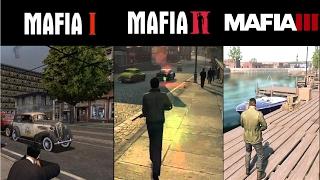 Mafia 1 vs Mafia 2 vs Mafia 3  Gameplay Graphics Comparison PS4 & PC