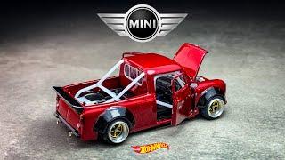 Austin Mini Pickup Hot Wheels Custom