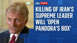 Assassination of Iran's supreme leader will 'open Pandora’s box'