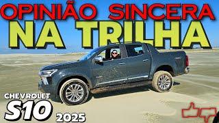 Nova Chevrolet S10 2025 na TRILHA! Aguentou o desafio? Novo design, motor e câmbio. Teste completo!